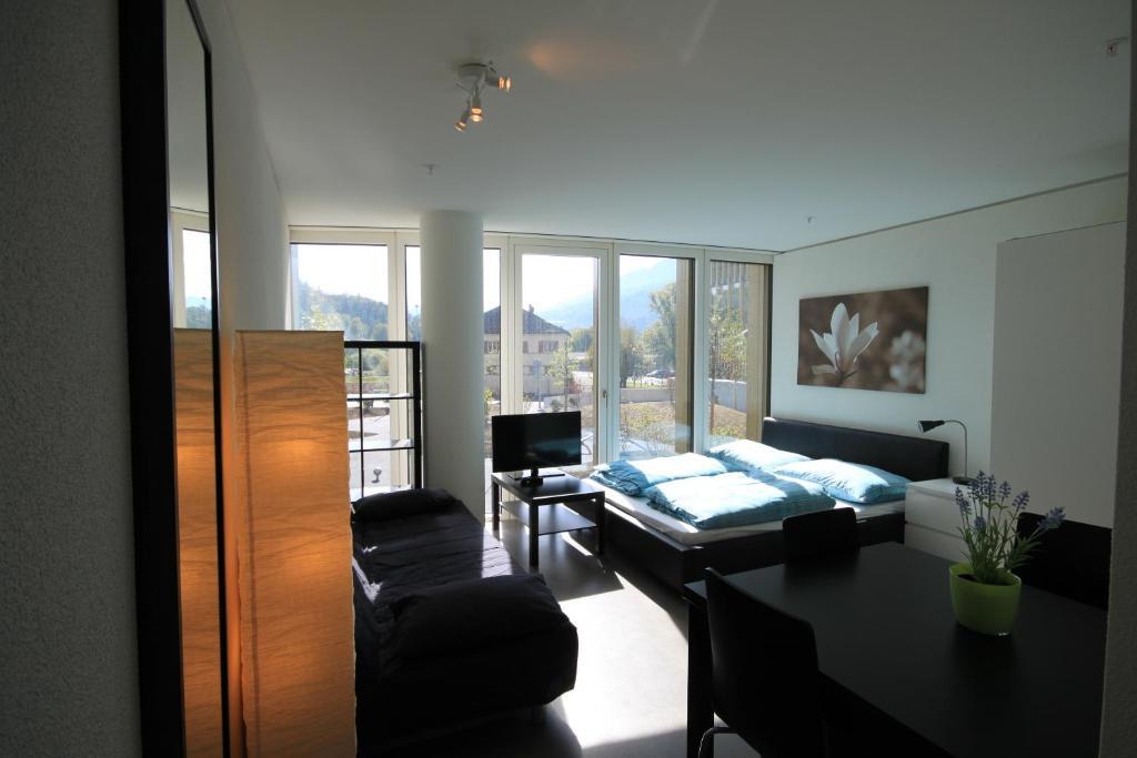 Hitrental Allmend Standard Studios Luzern Kamer foto